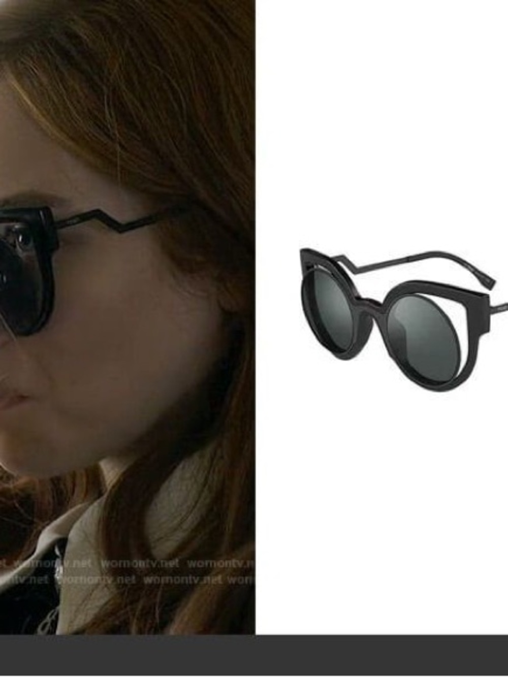 Fendi Cateye Sunglasses Anna Delvey - Picture 2 of 11